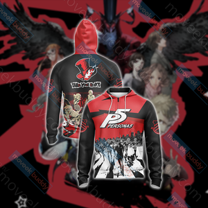 Persona 5 New Unisex 3D T-shirt Zip Hoodie XS 