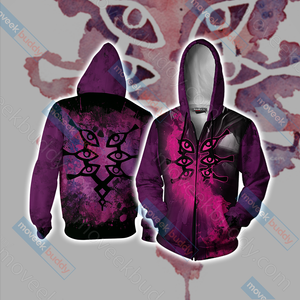 Fire Emblem - Grima Symbol Unisex 3D T-shirt Zip Hoodie S 