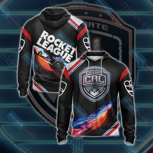 Rocket League New Unisex 3D T-shirt Zip Hoodie XS 