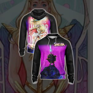 SheRa For The Honor Of Love Unisex 3D T-shirt Zip Hoodie XS 