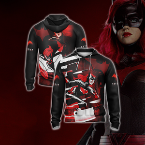 Batwoman TV Show Unisex 3D T-shirt Zip Hoodie XS 