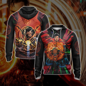 Doctor Strange New Style Unisex 3D T-shirt Zip Hoodie XS 