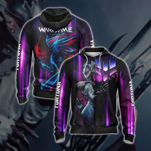 Warframe - Fortuna Unisex 3D T-shirt Zip Hoodie XS 